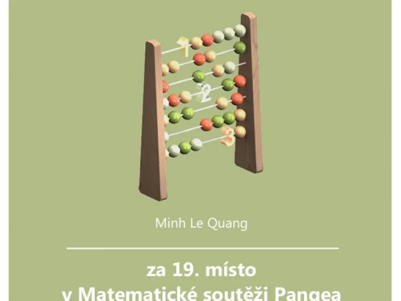 Celostátní finále matematické soutěže Pangea