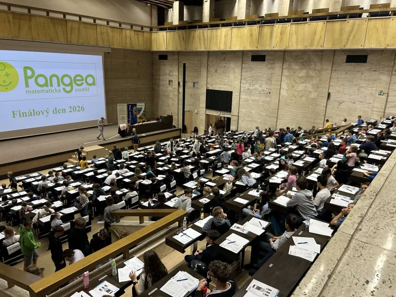 Celostátní finále matematické soutěže Pangea
